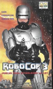 Cine: ROBOCOP 3 - FRED DEKKER - RBERT BURKE, NANCY ALLEN, RIP TORN - ORION PICTURES 1993